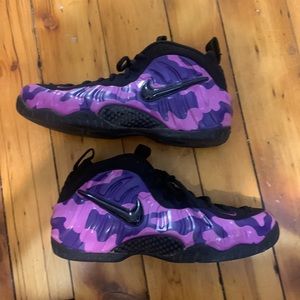 Nike Foamposite Pro Purple Camo
